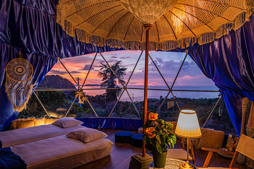 【10月～12月の特定日限定20％OFF✨】糸島の海を眺めるサウナグランピング満喫プラン【選べるお食事】