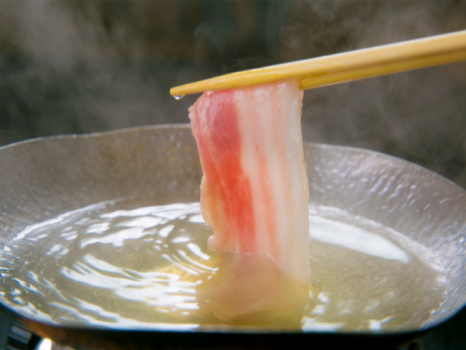 【鹿児島グルメプラン～黒豚しゃぶ～】鹿児島黒豚をしゃぶしゃぶで味わう♪四季を彩る黒豚しゃぶ会席