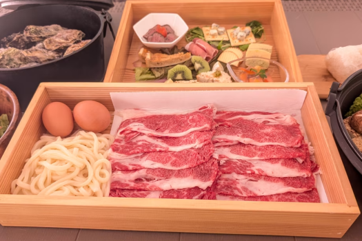 【1泊2食】《冬季限定・特製すき焼きプラン》～鹿児島産黒毛和牛と旬素材を楽しむ・お部屋でゆったりグルメプラン～