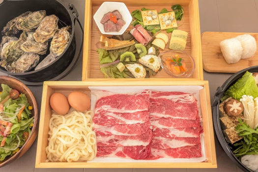 【1泊2食】《冬季限定・特製すき焼きプラン》～鹿児島産黒毛和牛と旬素材を楽しむ・お部屋でゆったりグルメプラン～
