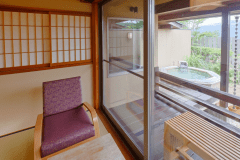 【露天風呂付客室　佳日庵】和室10畳＋月見台　(禁煙)