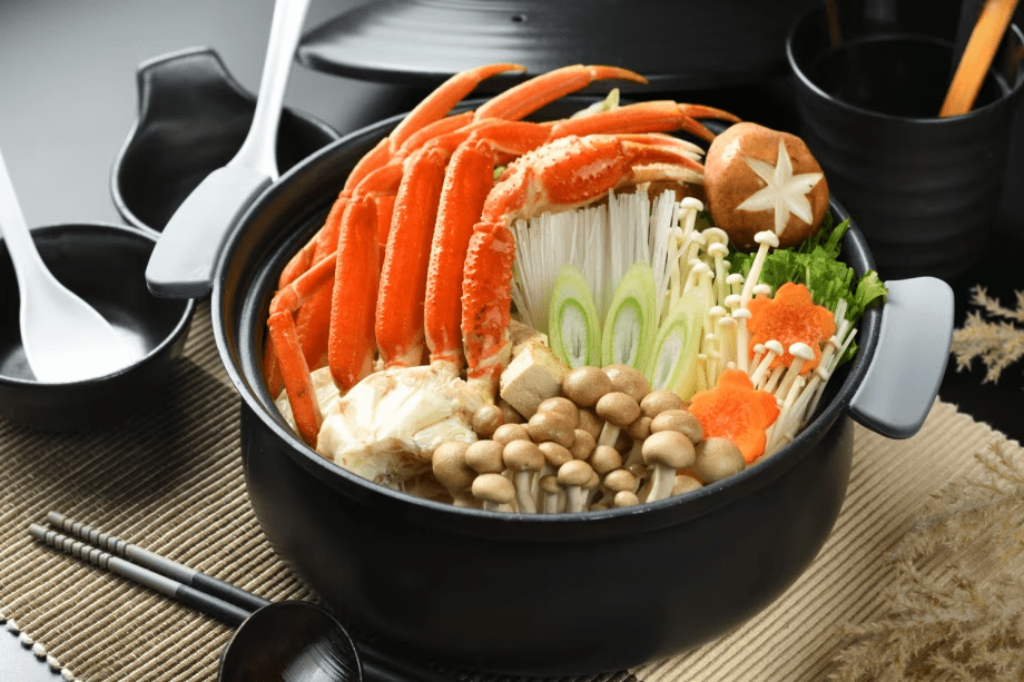 【夕朝食付】寒い冬はコレ！「寿司龍神」で食べるほかほかカニ鍋プラン！