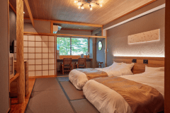 【和洋室ツインルーム】レイクビュー・バストイレ付