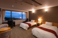 ■ Sea side DX Japanese-Western room - A ■ Twin + Japanese-style room 8 tatami mats (separate type)