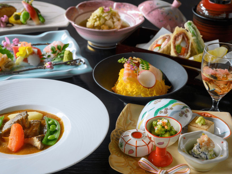 【基本旬彩会席】山陰の旬の味覚を愉しむ、旅館大橋のスタンダード会席