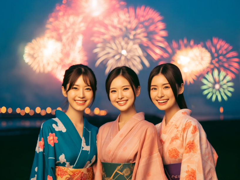 今年の夏の旅行は、打上花火や夜市を愉しむ夏の三朝温泉へぜひお越しください。※お写真はイメージです 今年の夏の旅行は、打上花火や夜市を愉しむ夏の三朝温泉へぜひお越しください。※お写真はイメージです