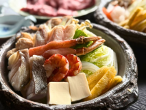 【選べる鍋コース】山陰の美味しいものをぎゅっと盛り込んだ寄せ鍋