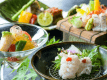【夏のはなやぎ会席】旬魚や地物の野菜を中心にした、料理長お任せ「はなやぎ会席」