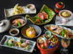 【プレミアム味覚会席】山陰の美食をご賞味ください。メインのお料理はお好みに合ったものをお選びいただきます。