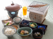 【和朝食】朝食はレストランにて。珈琲のサービスあり。