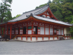 楠正成を祀る観心寺。春は新緑、秋には紅葉のスポットとして大変賑わっております。