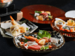 造里7種と料理 造里7種と料理