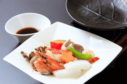 選べるメイン料理／海鮮陶板焼き