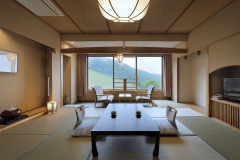 南館和室一例／自然を感じる全室南向きの和室