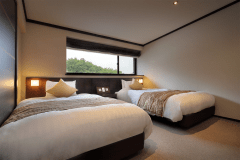 ジュニアスイート一例／落ち着いた色調の贅沢空間をご提供します。