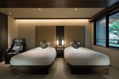 プレミアムツイン一例／マッサージチェア完備