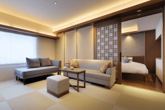 《NEW OPEN in December 2023》Deluxe Suite [57㎡, Living Room + Bedroom]