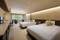 デラックスツイン一例／上質な空間でゆったりとお寛ぎください