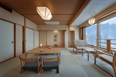 南館和室一例／自然を感じる全室南向きの和室