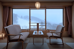 南館和室一例／自然を感じる全室南向きの和室