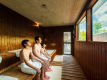 ■ゆふの湯■＜杜のサウナ＞由布岳を眺めながら「ととのう」