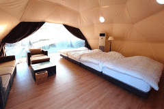 【シアタードーム】4ベッド・定員5名♦プロジェクターでプライベートシアター