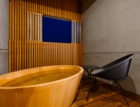 ２０１客室露天風呂