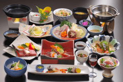 お部屋食　会席（例）