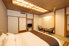 【モダン和室】クイーンベッド（禁煙）