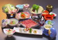[One night and two meals included] Joshu Wagyu beef dish choice! Enjoy Yubatake hot springs (sake hotpot, shabu-shabu, grilled on a ceramic plate)