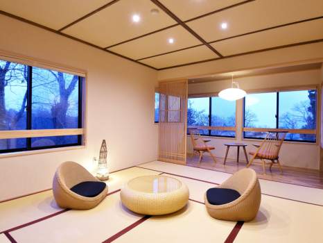 別館【リニューアル和室10畳　山茶花】シャワーブース／トイレ付