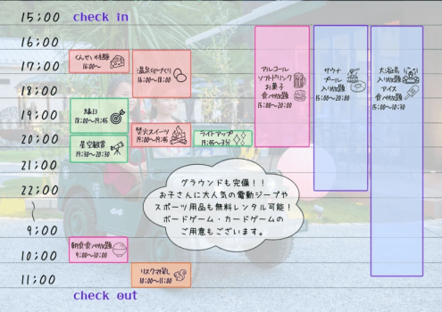5大特典＋通常サービスですることが多すぎて忙しい&hellip;
大人から子どもまで楽しめるラインナップ♪