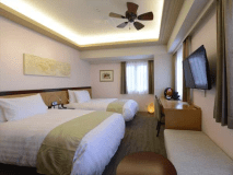 RAMツイン：DUXIANAベッドでゆったりとリラックスした時間を