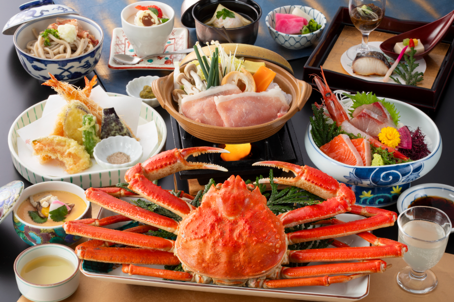 冬の味覚「蟹一杯付会席」（2024年度秋冬/イメージ）