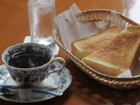 ■プチ朝食「コーヒー＆トースト」（イメージ）