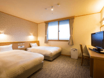 洋室ツイン（禁煙）、バス・トイレ付