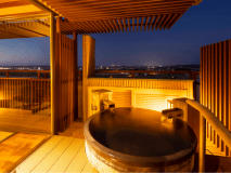 ■天祥の館温泉露天風呂付スイート客室（洗い場なし）、バス・トイレ付