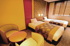 ■白雲の館　和洋室・リビングスペース付タイプ（ベッドルーム）