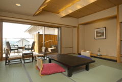 ■白雲の館　展望温泉露天風呂付客室（洗い場なし）、バス・トイレ付