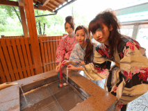 温泉玉子手づくり体験（湯上がりサービス）