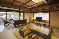 ■天祥の館　プレミアムスイート2リビングスペース付、バス・トイレ付