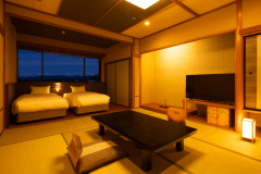 ■白雲の館　ベッド付客室、バス・トイレ付