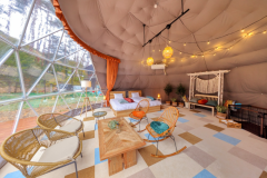 【プライベートドッグランドーム】ドッグラン80㎡・2ベッド・定員4名