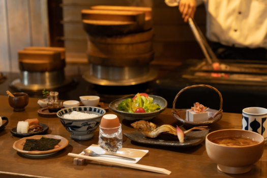 Premium Kaiseki with Charcoal Grilled Kobe Beef