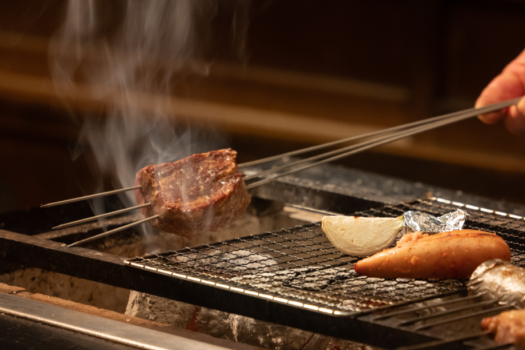 Premium Kaiseki with Charcoal Grilled Kobe Beef