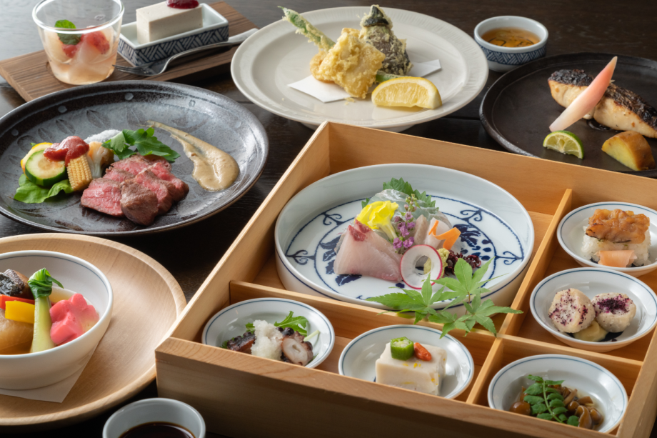 【定番人気】神戸ビーフ付き山家会席一泊二食(食事処) 【定番人気】神戸ビーフ付き山家会席一泊二食(食事処)