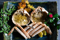 【期間限定】「地元兵庫県浜坂漁港水揚げの1kgを超える松葉蟹を堪能」