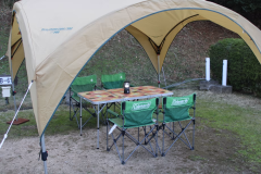 常設テントサイト③