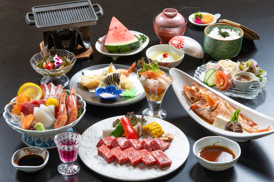 夏の黒毛和牛ステーキプラン