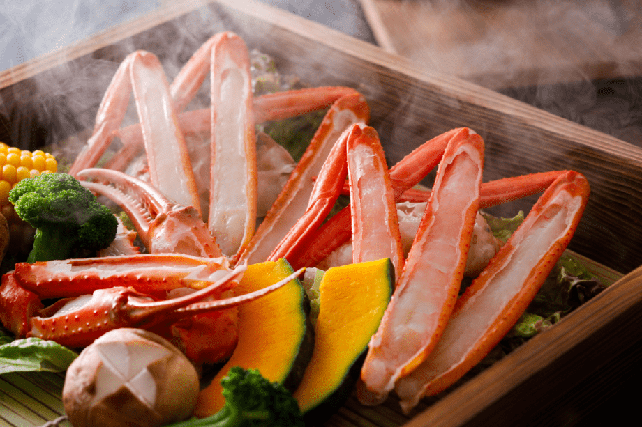 紅ガニセイロ蒸し